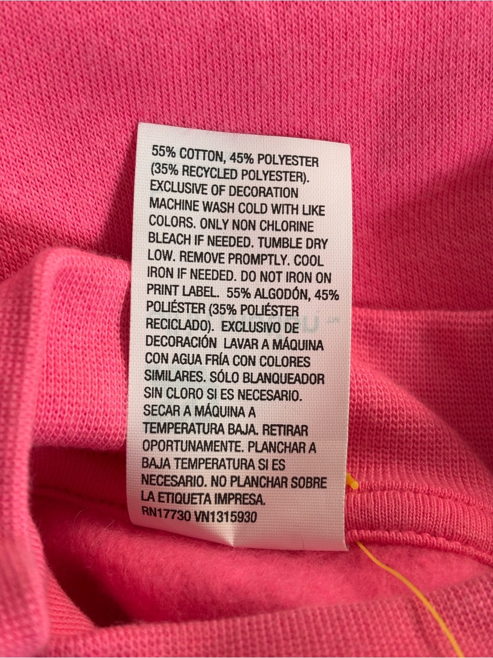All in Motion Hot Pink Cropped Après Sport Crewneck Sweatshirt | Size L - Picture 11 of 12